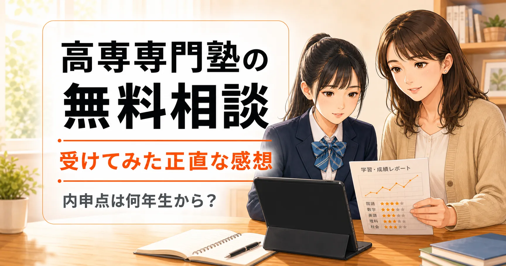 高専専門塾の無料相談を受けた正直な感想｜ナレッジスター体験談